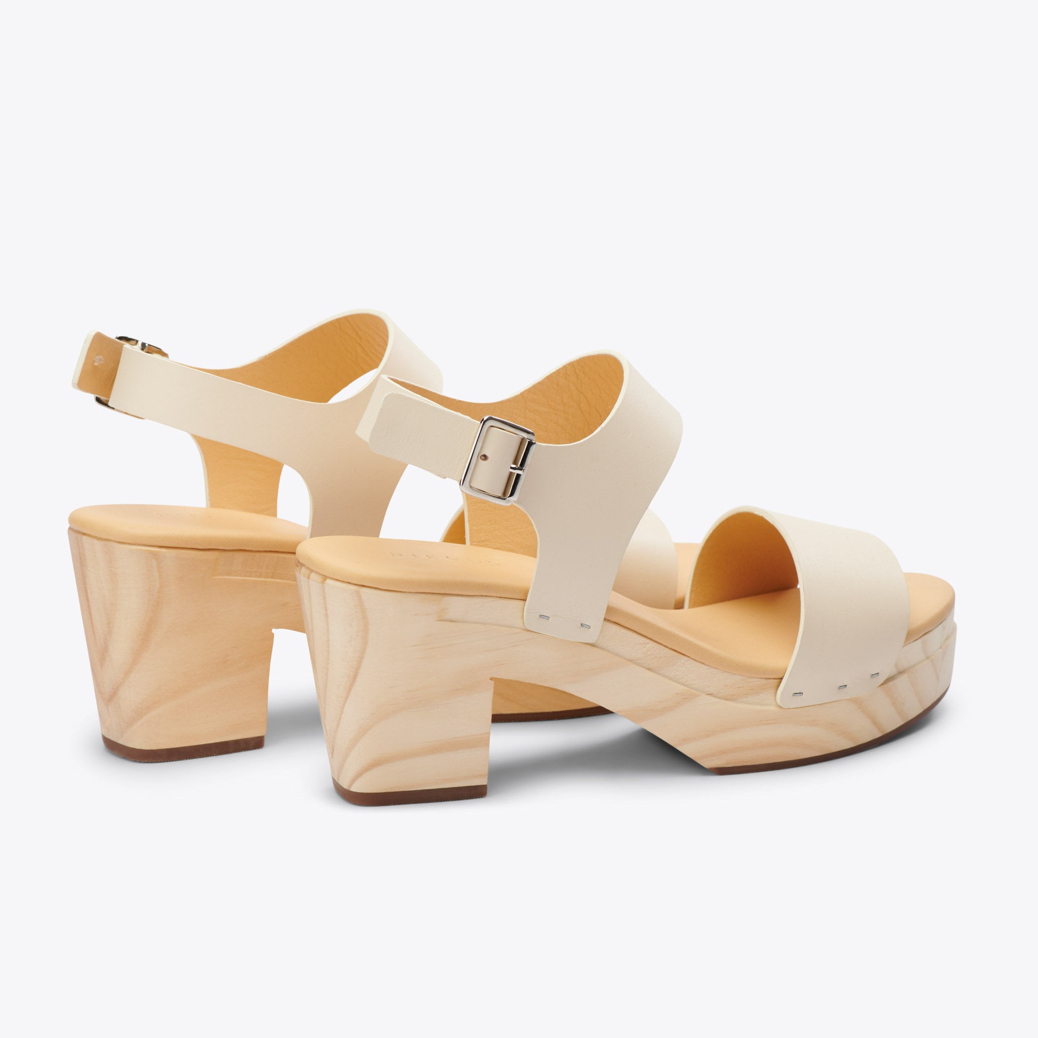 All-Day Open Toe Clog Bone