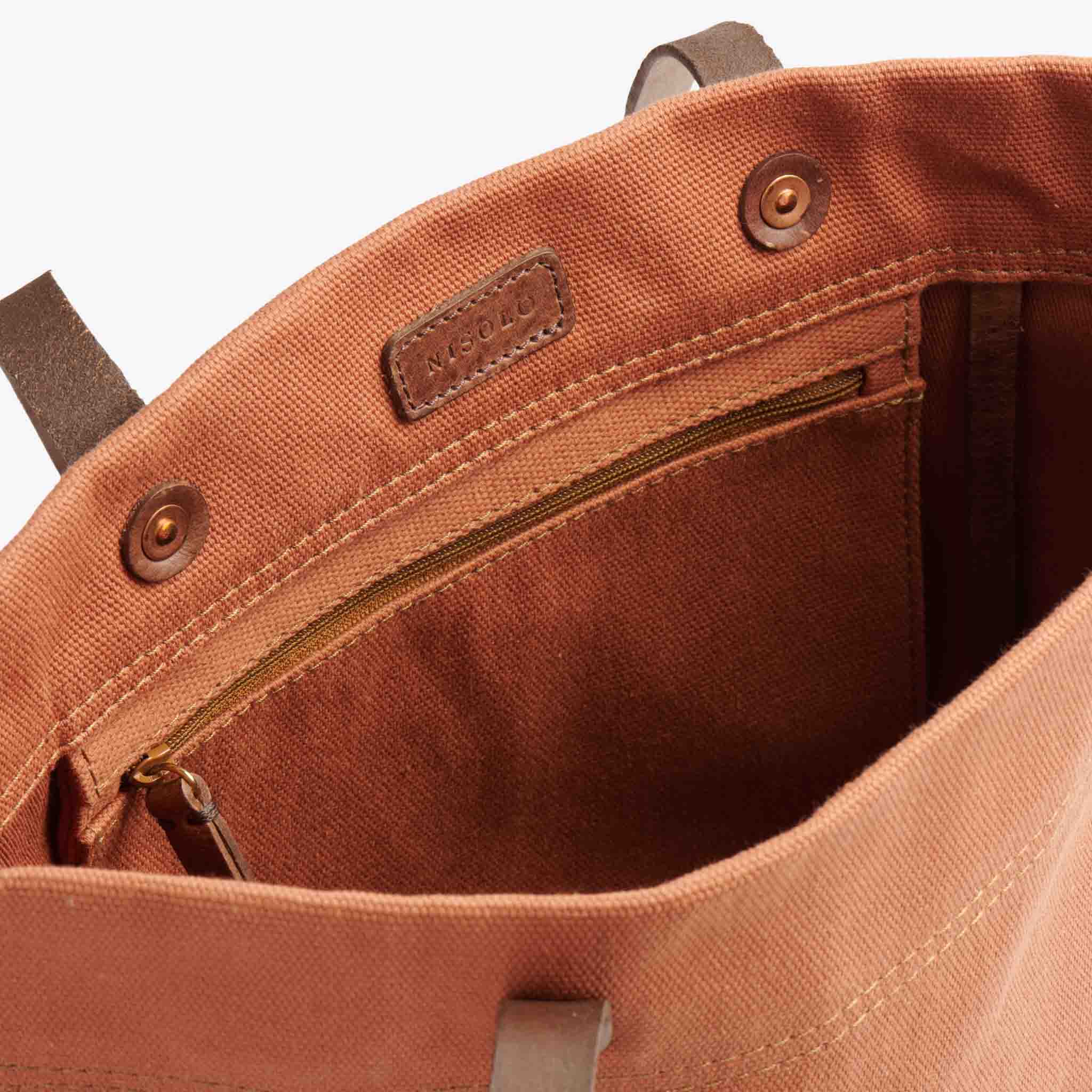 Canvas Tote Amber Canvas Bag Nisolo 
