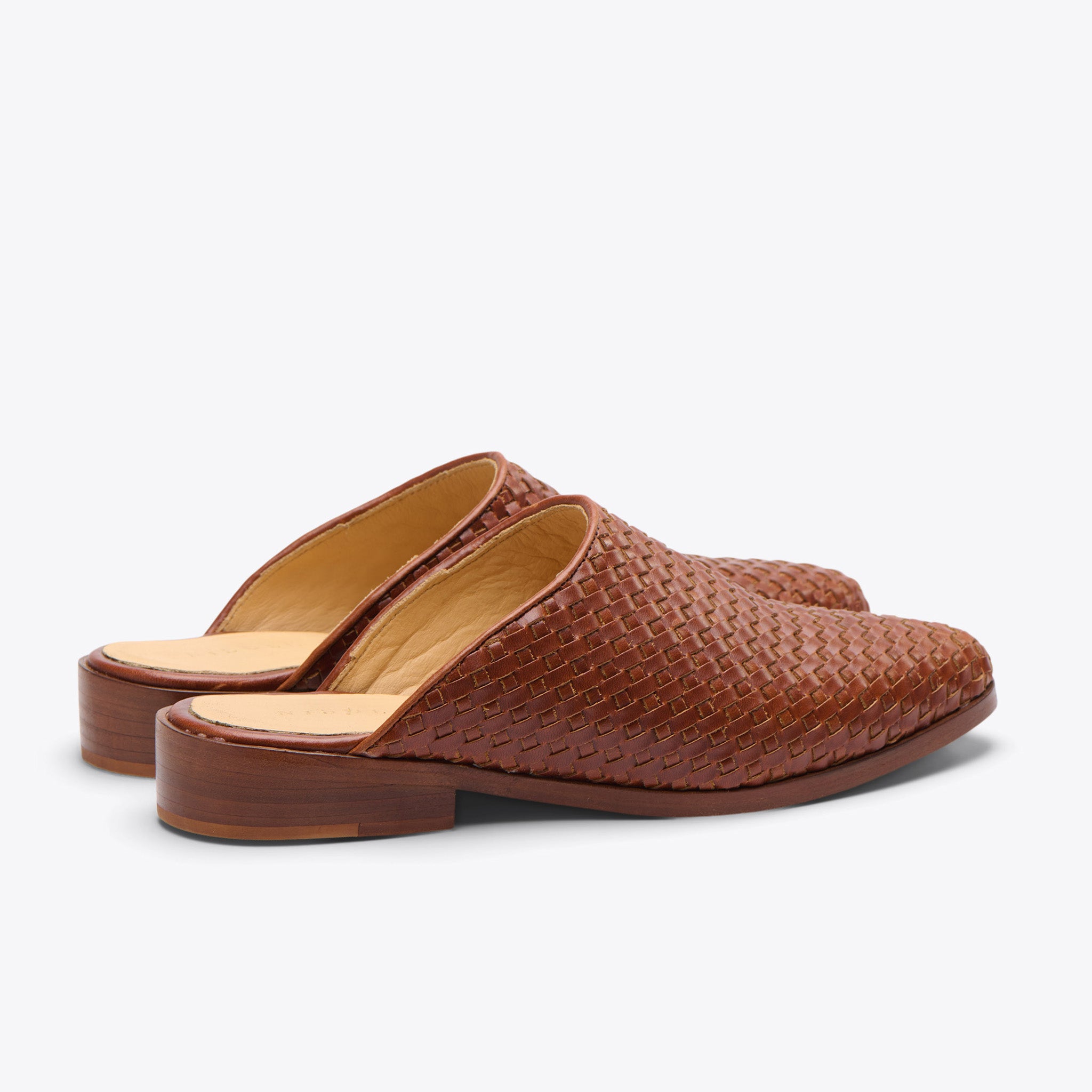 Ama Woven Mule Woven Brandy