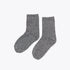 Cotton Mid Sock Heather Black Marl Socks Nisolo 