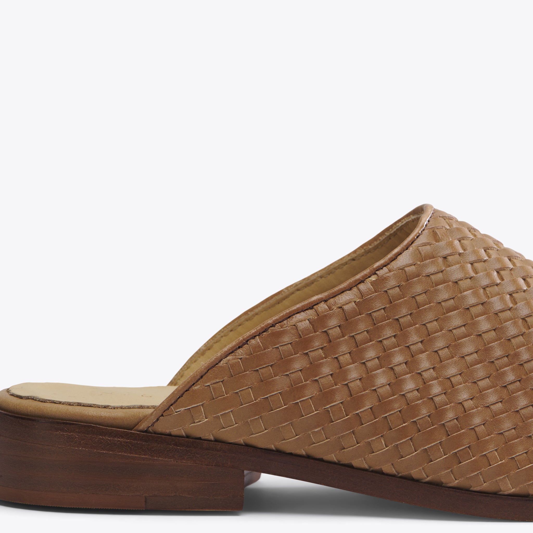 Ama Woven Mule Woven Almond
