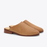 Ama Woven Mule Woven Almond