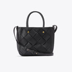 Carry-All Handwoven Satchel Black