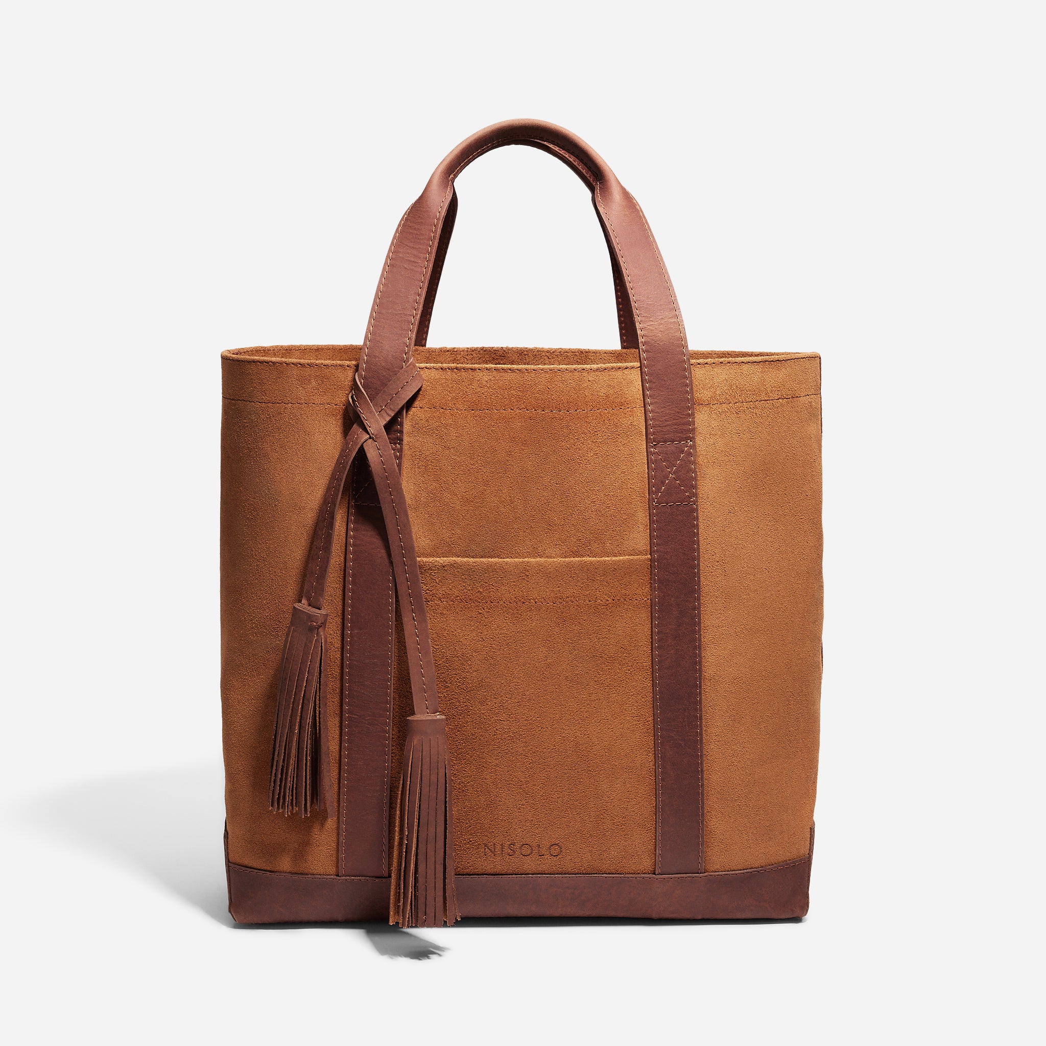 Arlo Tote Tan Suede