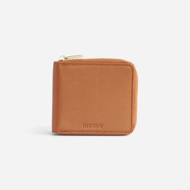 Remi Zip Wallet Caramel Nisolo 