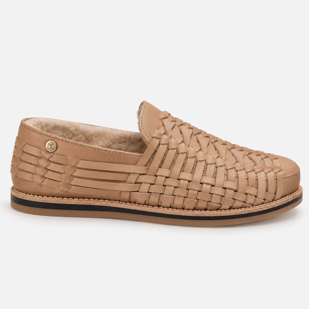 Women's Huarache Cozy Slip On Almond