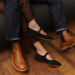 Lola Mary Jane Black Suede