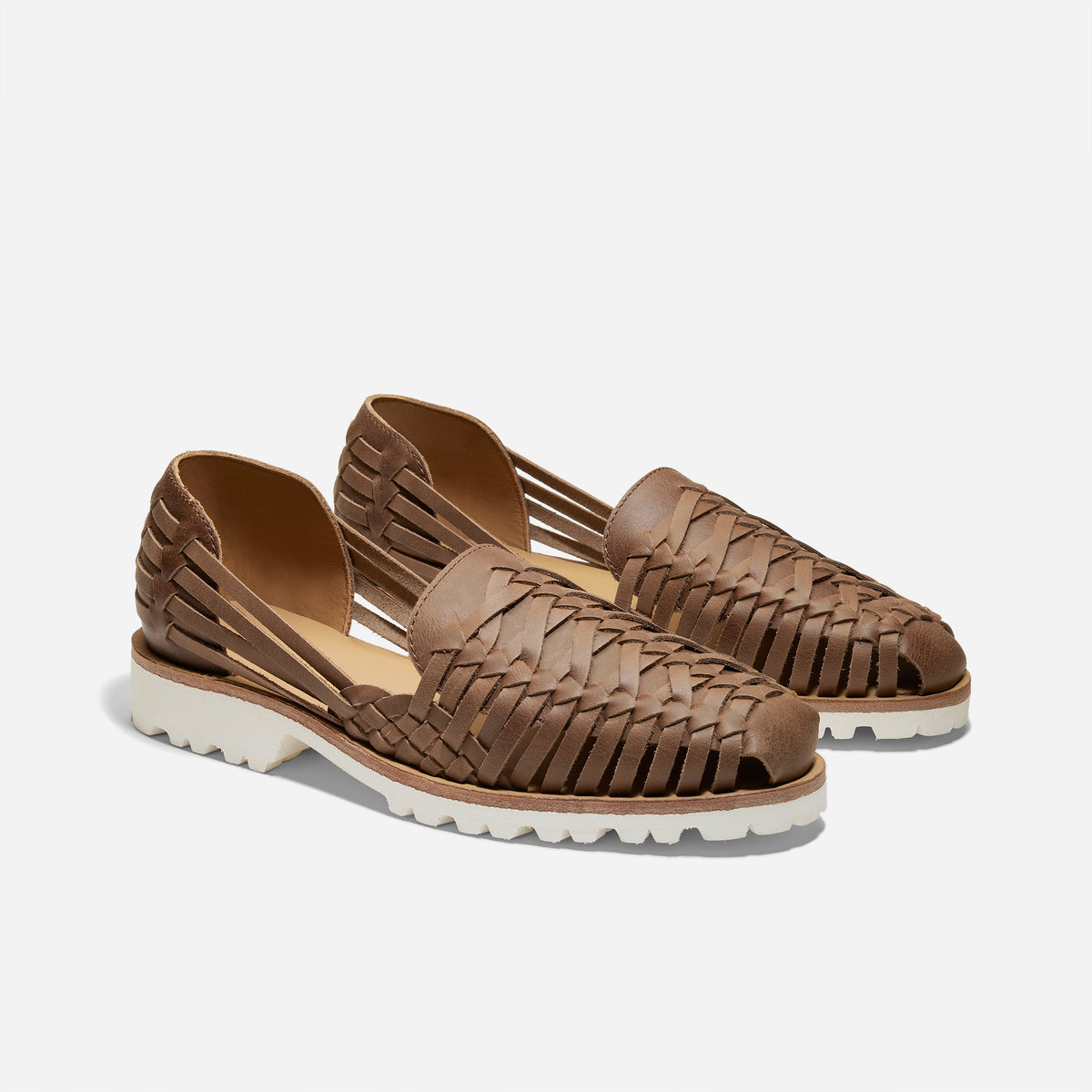 Men's Huarache Lug Sandal Tobacco