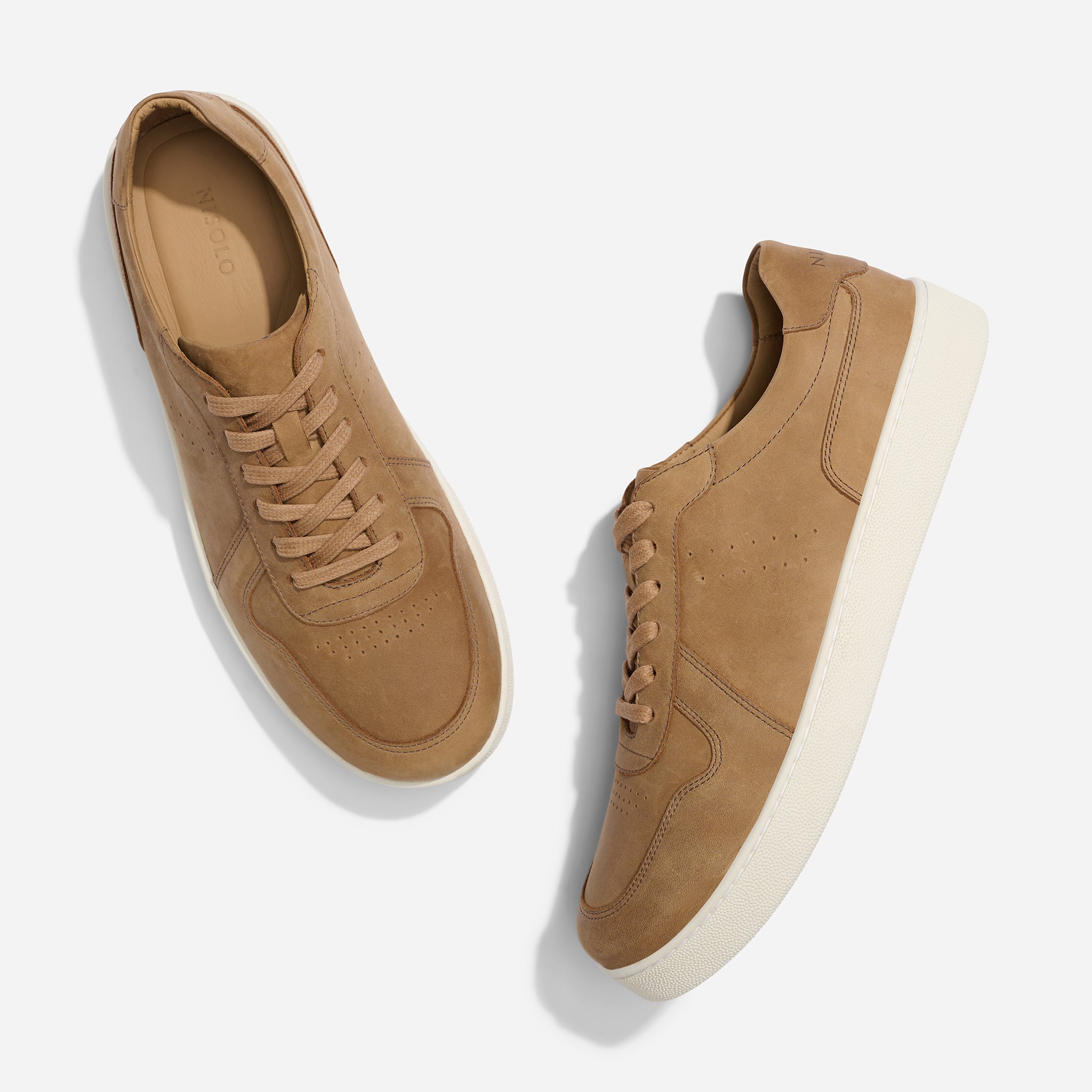 Beto Go-To Court Sneaker Tobacco