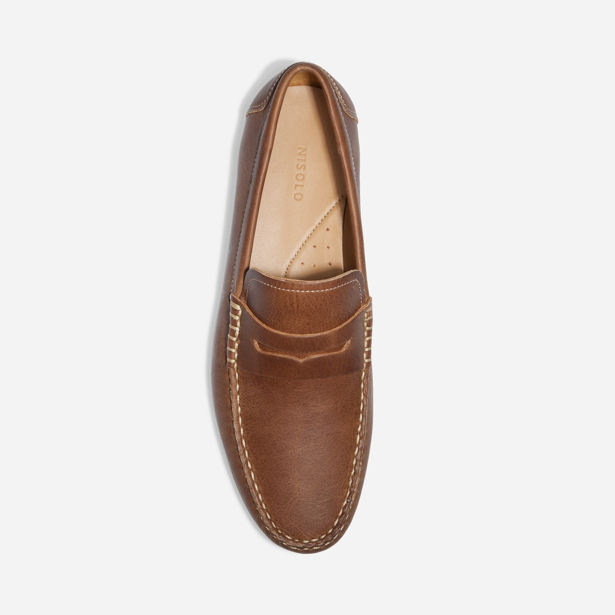 Leo Penny Loafer Tobacco
