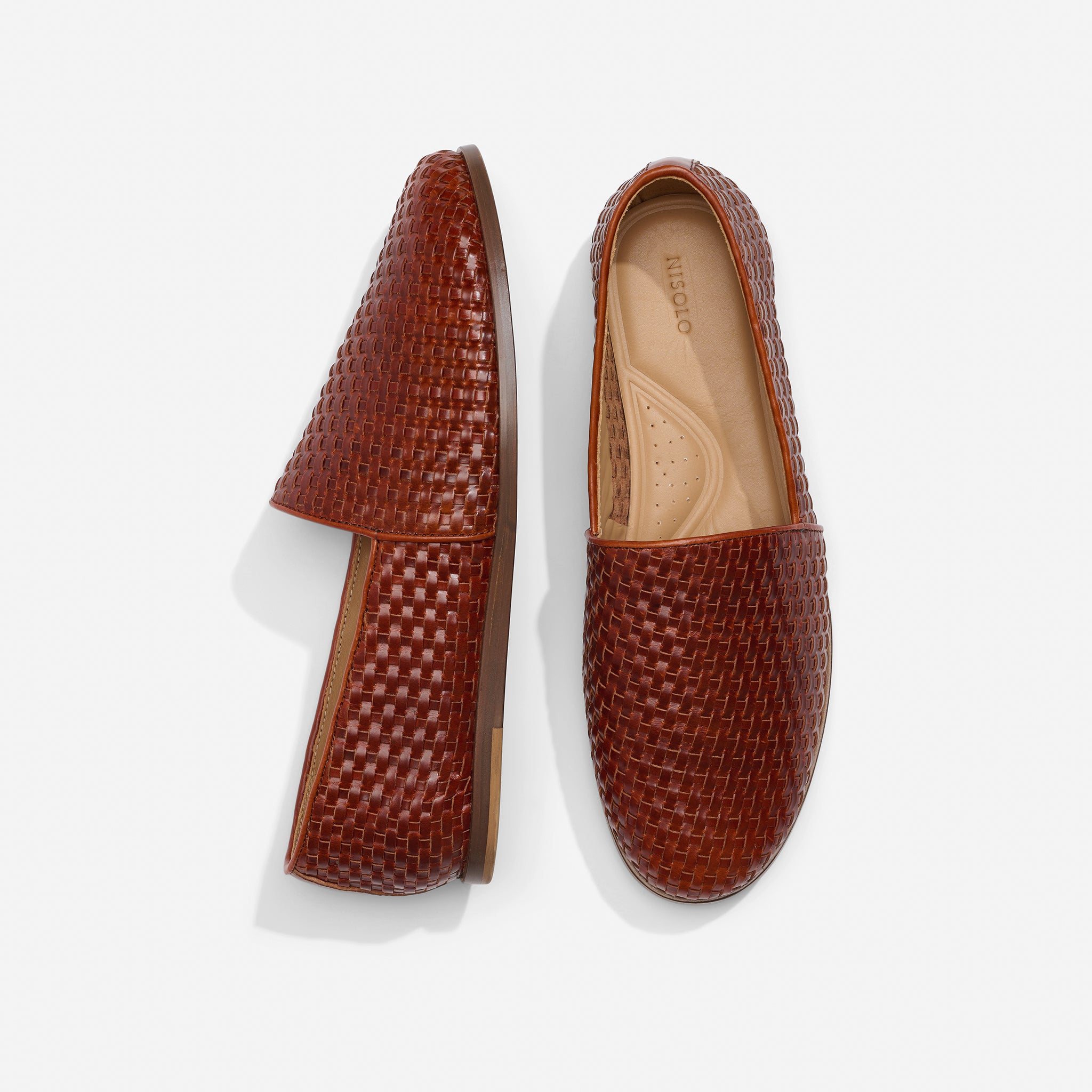 Alejandro Woven Slip-On 2.0 Woven Brandy