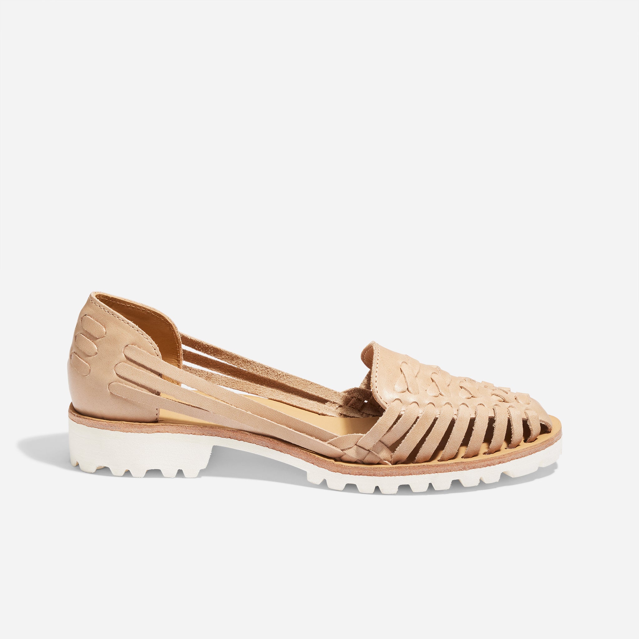 Women's Huarache Lug Sandal Almond – Nisolo