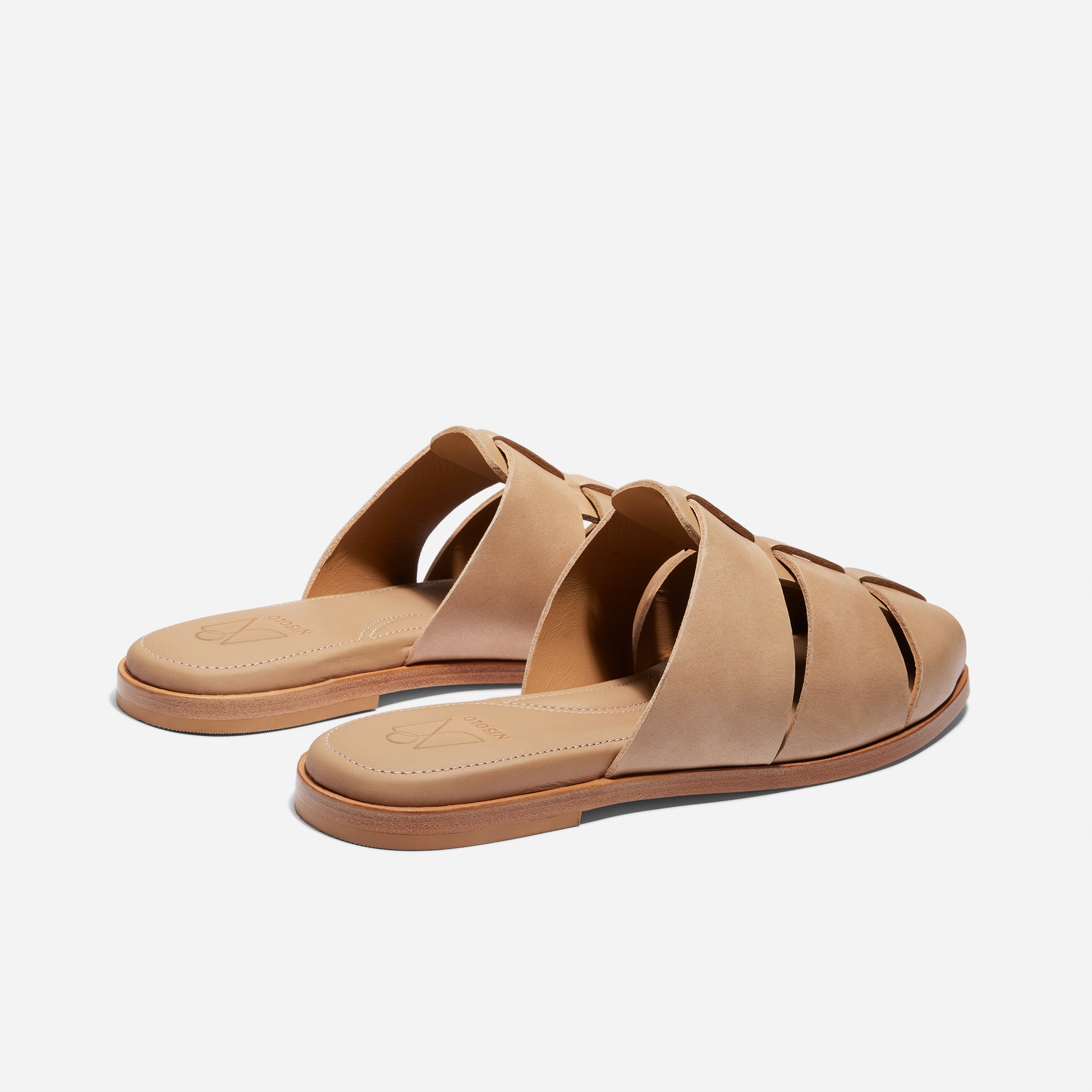 Anita Fisherman Mule Almond