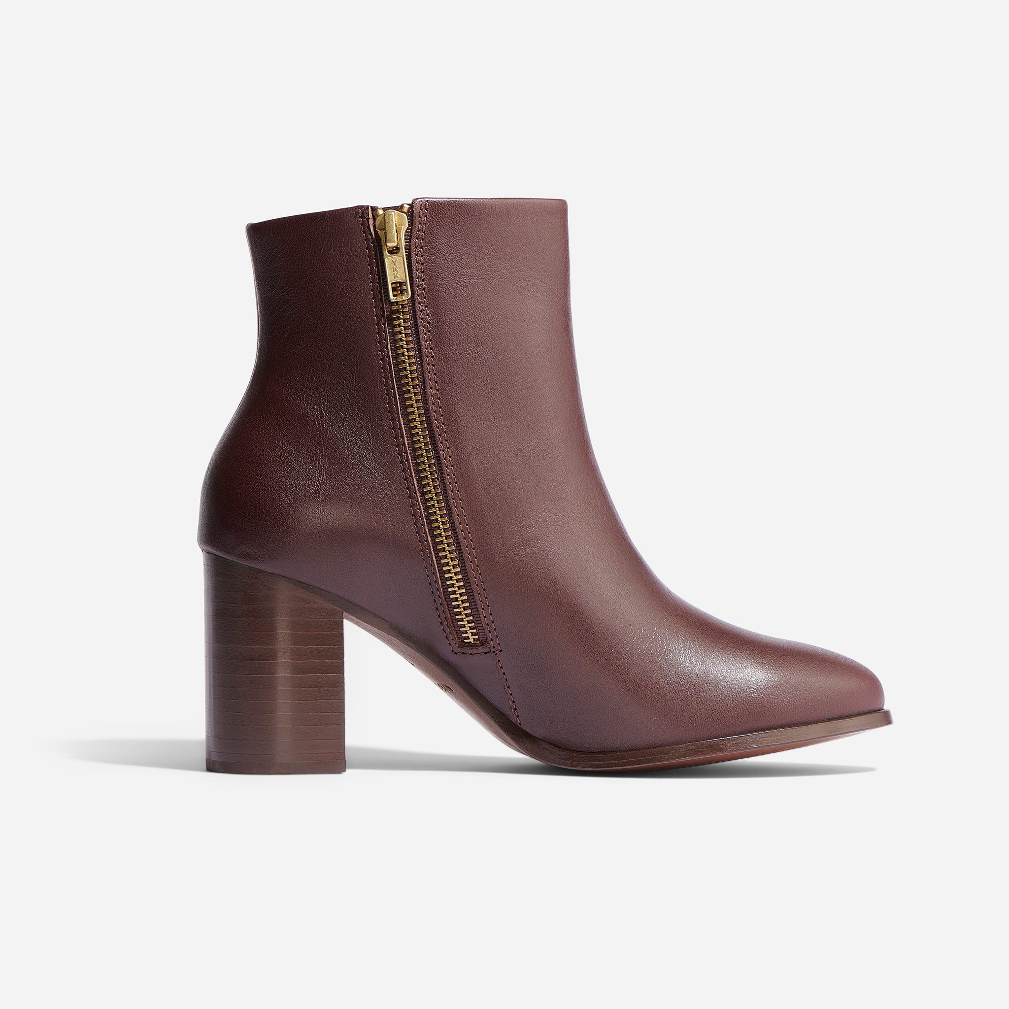 Lia Heeled Bootie Wine