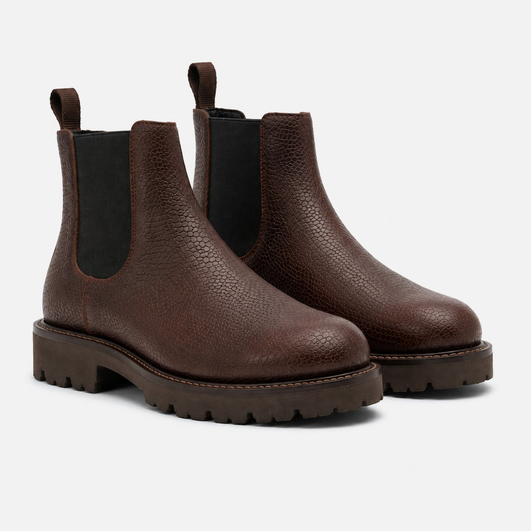 Go-To Lug Chelsea Boot 2.0 Cider Snake