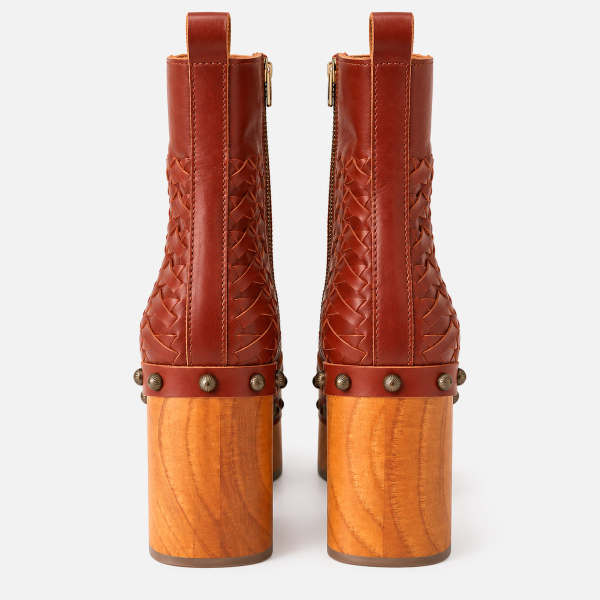 Alba Woven Platform Bootie