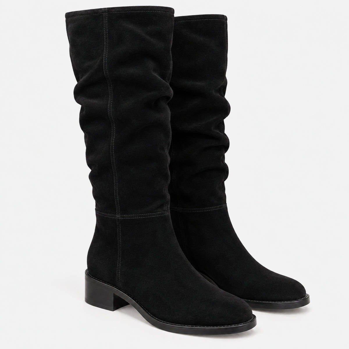 Vida Knee High Boot Black