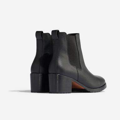 Nisolo - Ana Go-To Heeled Chelsea Boot Black/Black