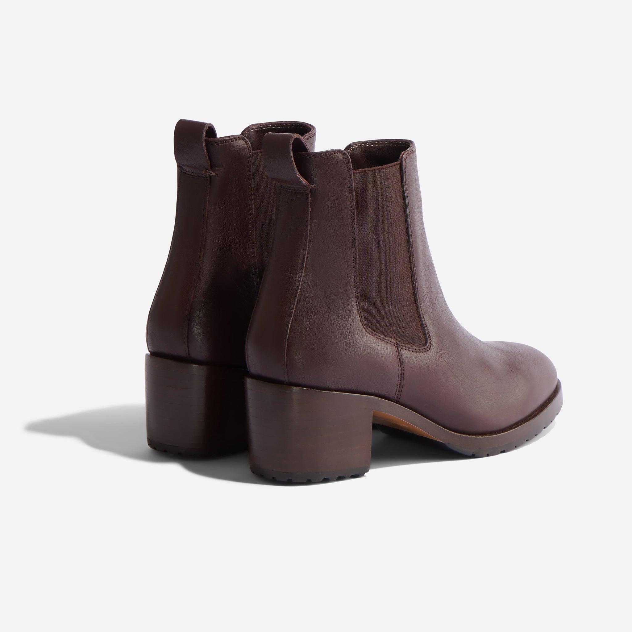 Ana Go-To Heeled Chelsea Boot Wine