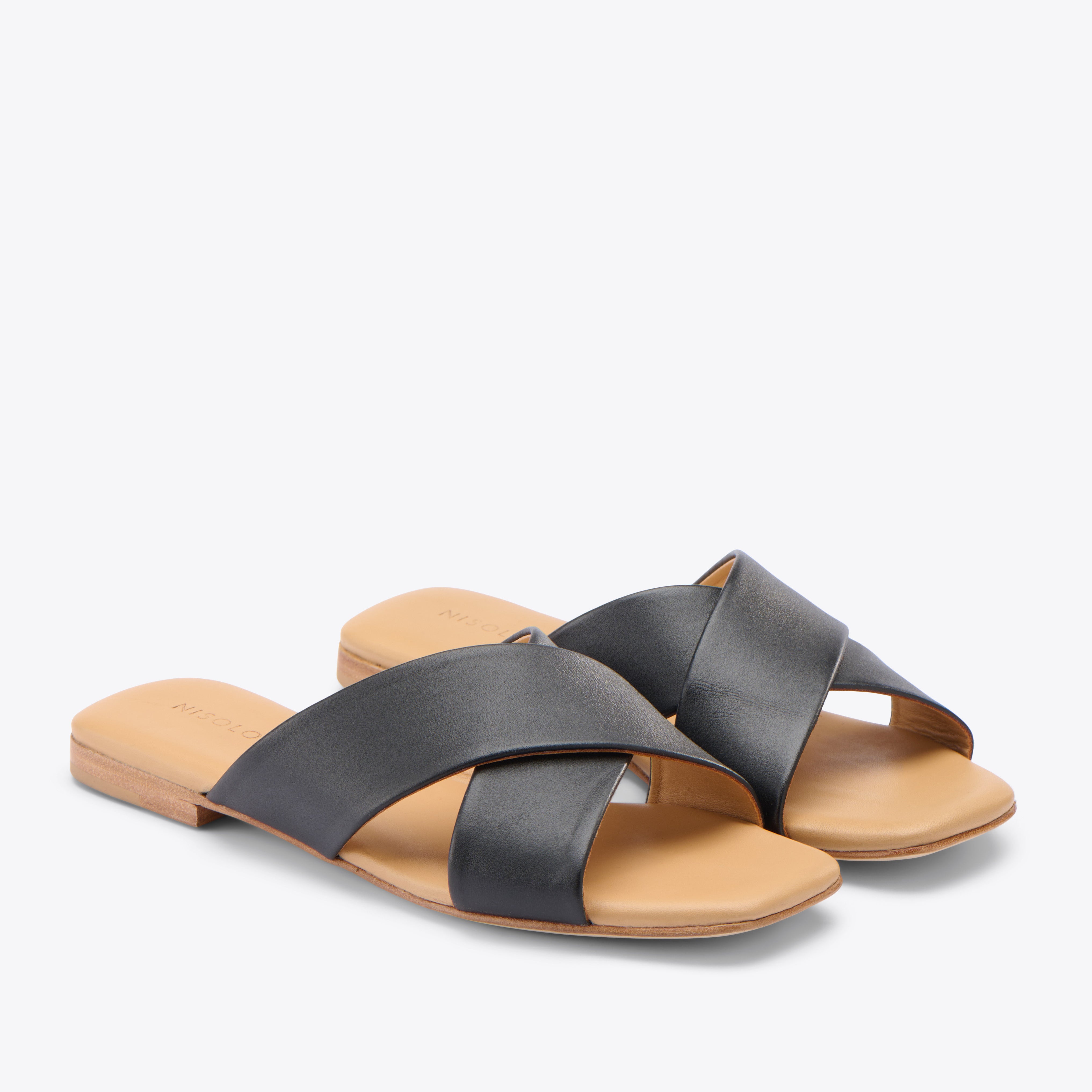 Catalina Slide Sandal Black