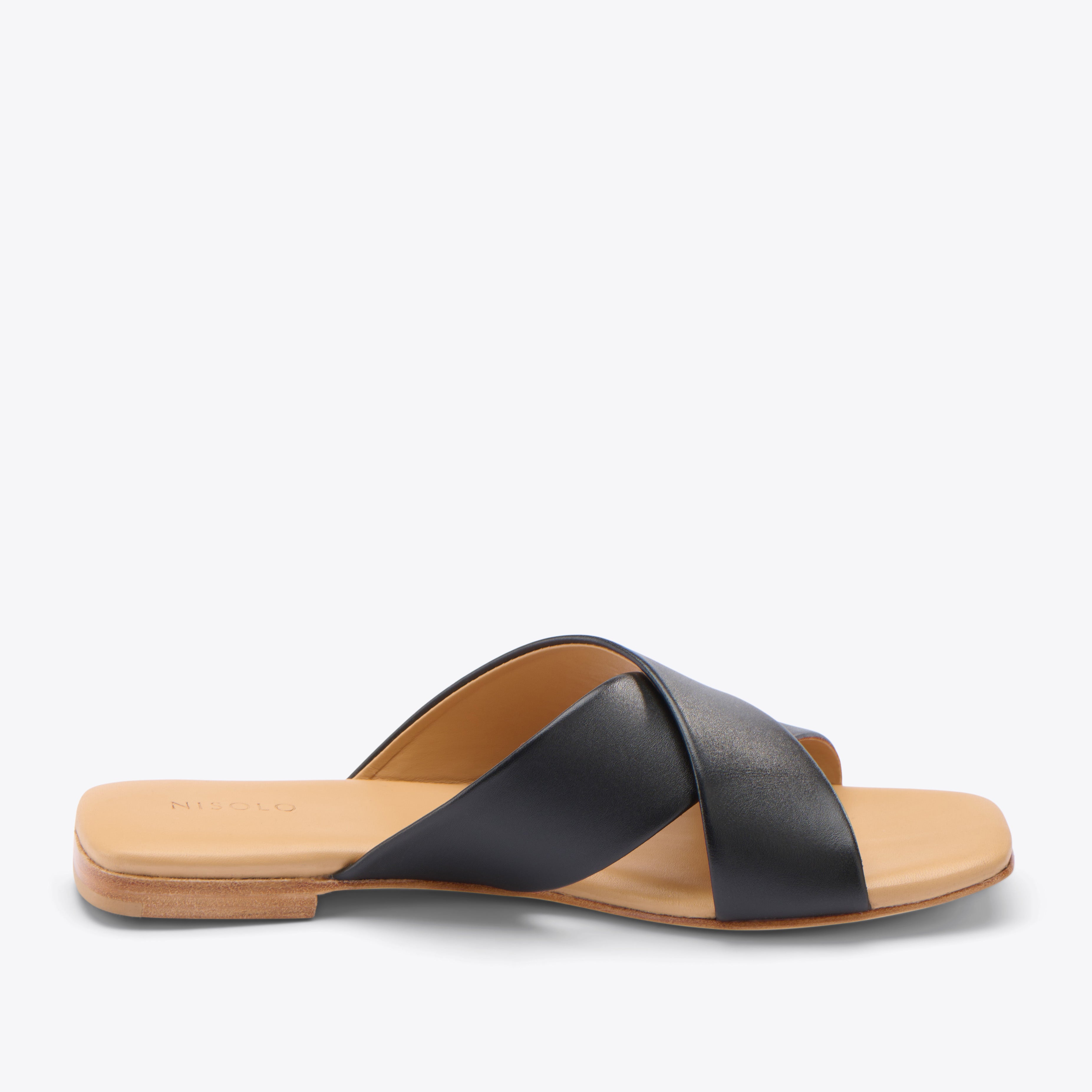 Catalina Slide Sandal Black