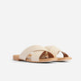 Catalina Slide Sandal Bone Women's Leather Slide Sandal Nisolo 