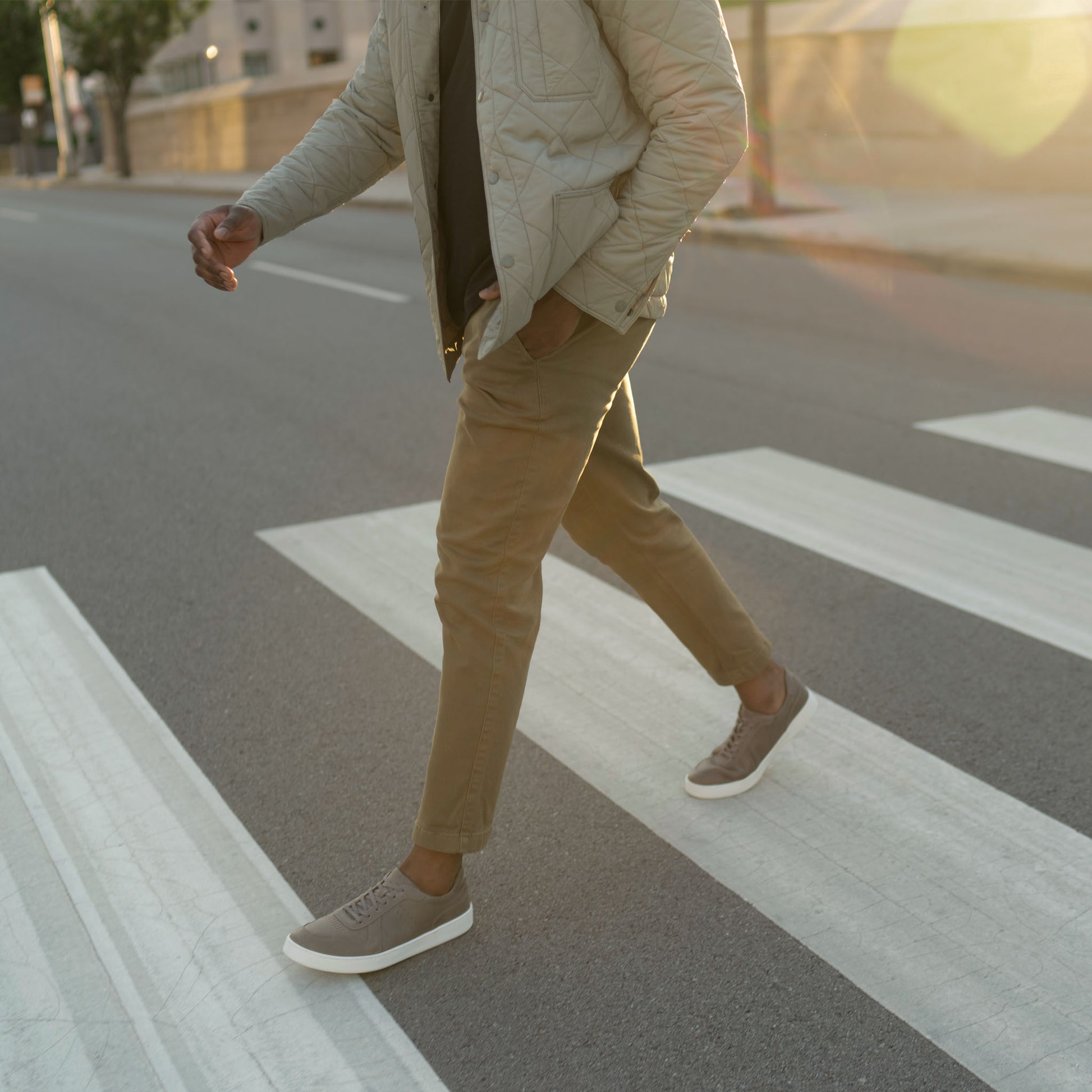 Men's Beto Go-To Court Sneaker Grey