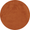Close-up circular swatch of terracotta orange suede fabric showing a soft, textured nap.
