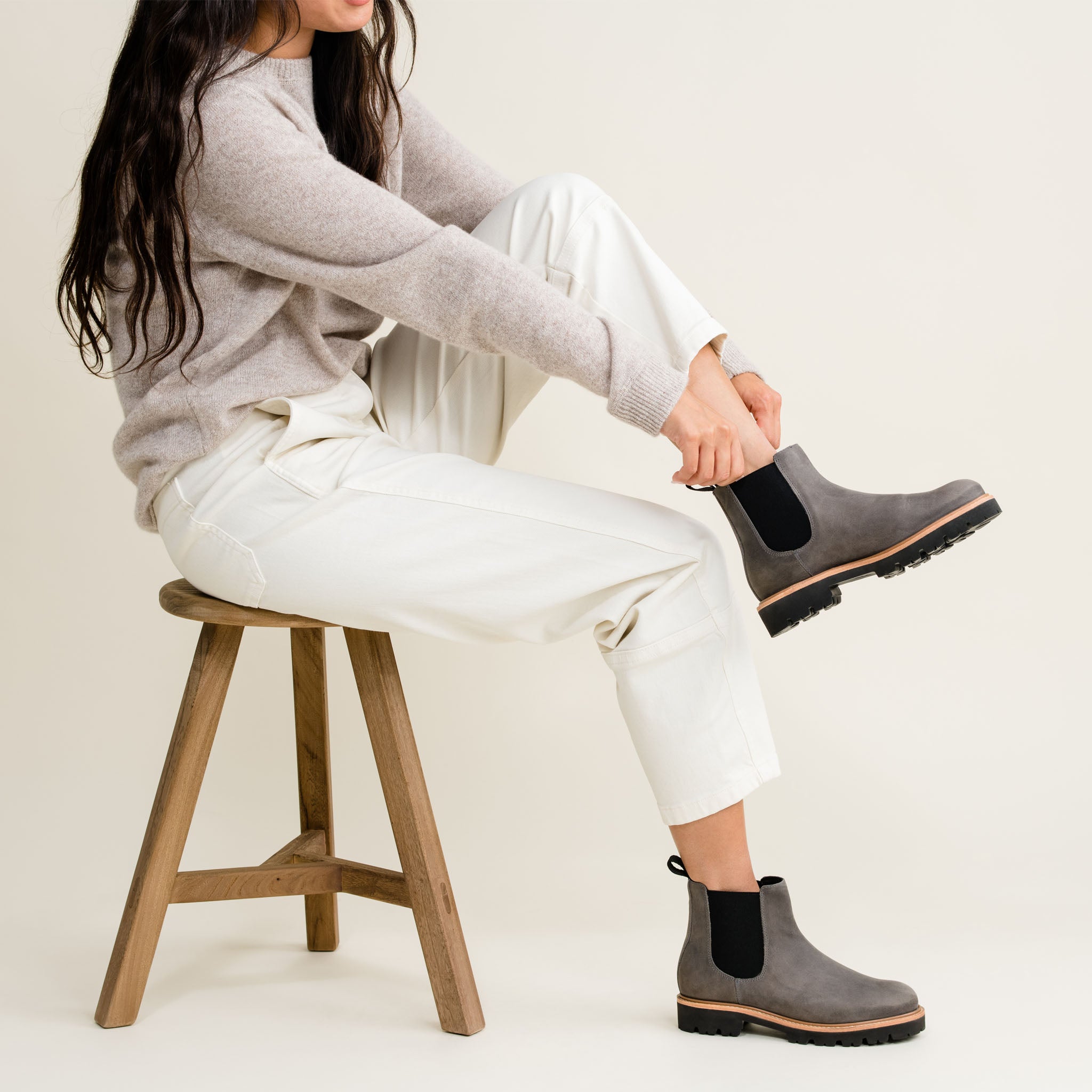 Go-To Lug Chelsea Boot 2.0 Grey