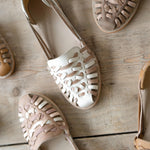 Product Image 2 Women's Huarache Sandal Bone/Almond Colorblock Women's Leather Slip On Nisolo Colorblock Comparison